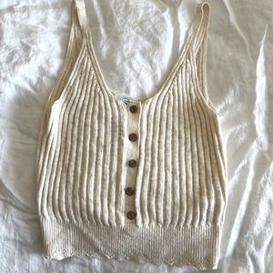 Abercrombie sweater tank